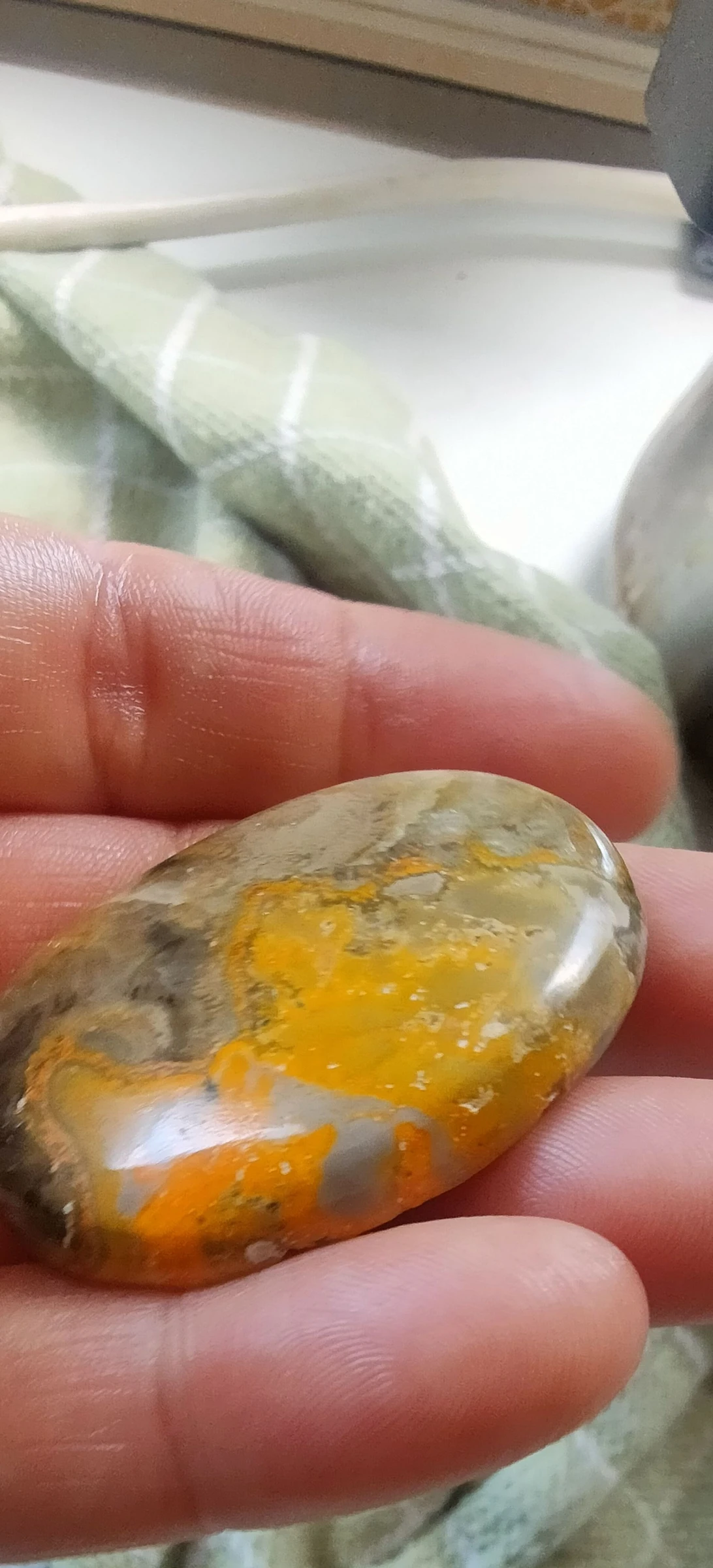 Un cabochón en jaspe Bumblebee – photo 5